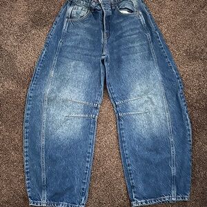 We The Free Blue Cropped Jeans